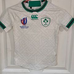 kids Irish rugby jersey age 6