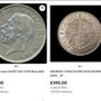 Rare High Detailed 1930 Key Date George V Silver Half crown Image 4