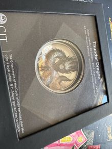 Thunder Dragon 3oz Silver Coin