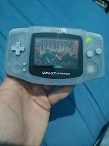 Gameboy Advance With Doom Game