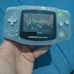 Gameboy Advance With Doom Game