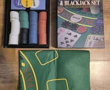 Poker - Texas Hold'em & Blackjack Set