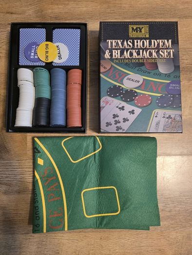 Poker - Texas Hold'em & Blackjack Set