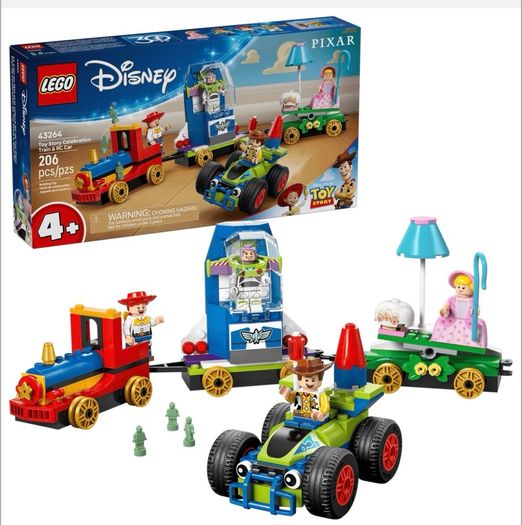 Brand New | Unopened Lego: Disney Toy Story Celebration Train & RC Car