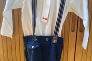 NameIT baby boy shorts, braces t-shirt 92cm 1.5-2 years NEW