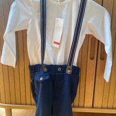 NameIT baby boy shorts, braces t-shirt 92cm 1.5-2 years NEW