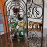 metal wine bottle holder Image 7