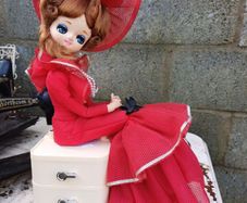 1970s Big Eyed Bradley Doll
