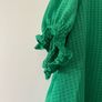 Savida ruffle front green top plus size New Image 3