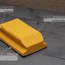 Glass Polish 15912 Hand-Held Sanding Block with hook and loop, Hand Sanding Pad | 65x125mm Image 2