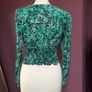 New Look UK10 Floral Print Shirring Top Image 2