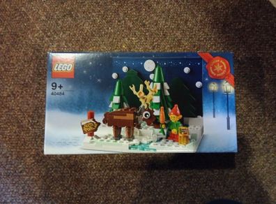 lego 40484 Santa's front yard