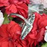 Large Antique Sapphire & Diamond Marquise Ring Image 7