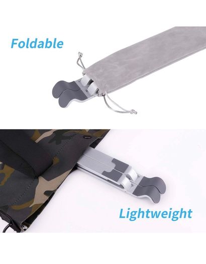 6 Levels Adjustable Ergonomic Air Ventilation laptop stand , Compatible with MacBook Air, Dell, 10-15.6 inch laptop , ABS+Silicone