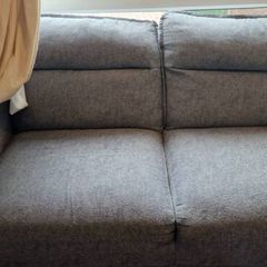 FREE 3-Seater Grey Fabric Sofa.Collection Only (Bray)