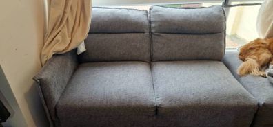 FREE 3-Seater Grey Fabric Sofa.Collection Only (Bray)