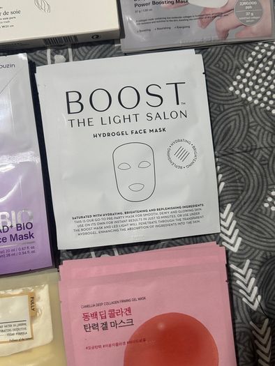 Viral Korean skincare sheet masks new