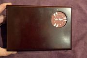 Mahogany Dual Deck Playing Card Box