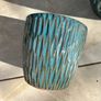 Set of 4 new ceramic glazed terracotta pots Image 2