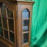 Vintage Wooden Display wall cabinet with key Image 2