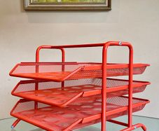 Vintage Ikea Dokument Letter Tray, Desk Filing Storage