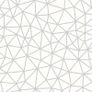 NEW ( 2 rolls) Embossed Glitter Geometrical Lines Wallpaper Image 2