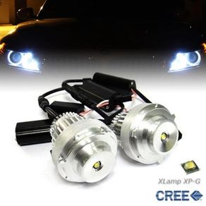 LED Angel Eye Halo Ring Light Auto Lighting 6000K For BMW 5 Series E60 E61 LCI Halogen Headlight 545i 550i 535i 530i 520i 07-10