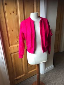 Ladies Vintage Mohair Cardigan