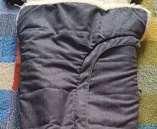 Fellhof lambswool cortina footmuff
