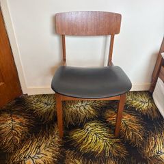Original Vintage Mid-Century Teak 6 Dining Chairs