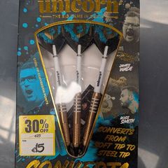 3 Unicorn Brass Darts