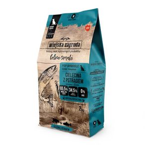 Country of Animals Forest Flavours Veal with Trout dry dog food 2kg (kibble 1cm)