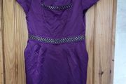 Purple mini dress (free postage)