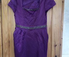 Purple mini dress (free postage)