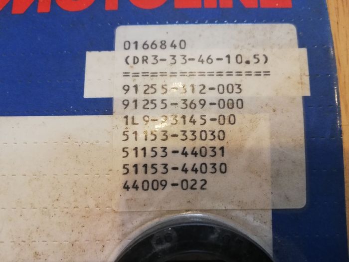 Honda cb400/4 CX500 fork seals