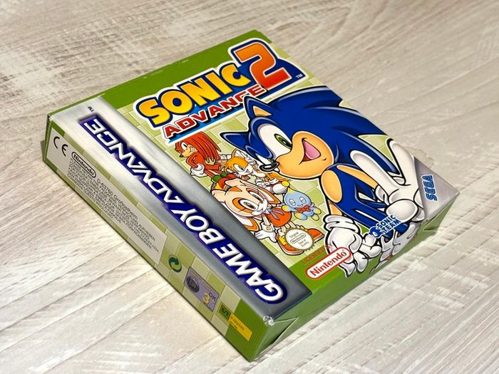 Sonic Advance 2 for Game Boy Advance Boxed & Minty