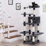 146cm Velvet Cat Tree Scratcher Post (FREE P&P) Image 2