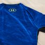 Under Armour HeatGear Compression T-Shirt - Blue - Size Large Image 2