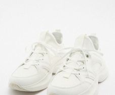 Zara Leather Running Trainers