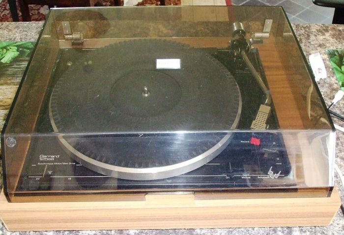 Garrard 125SB turtable with new AT91R cartridge