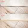 Brand New MIVIDE 400x4cm transition profile self-adhesive, Image 5