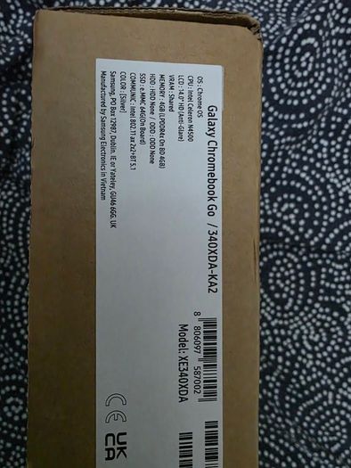Samsung Galaxy Chromebook Go 14 Laptop