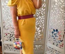 Lennon Courtney one shoulder dress