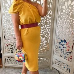 Lennon Courtney one shoulder dress
