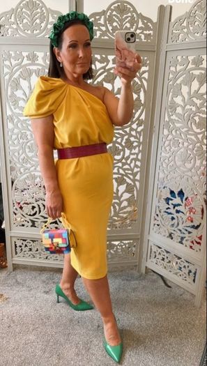 Lennon Courtney one shoulder dress