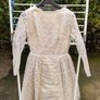 1940's Satin and Lace Dress Image 2