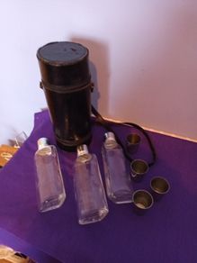 Vintage  Travel Bar Set.