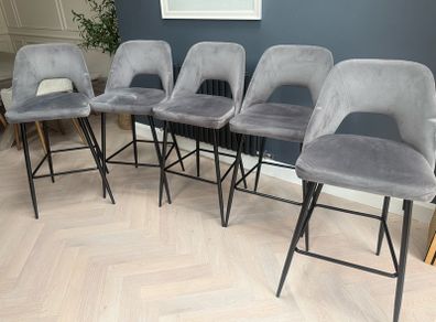 kitchen bar stools grey