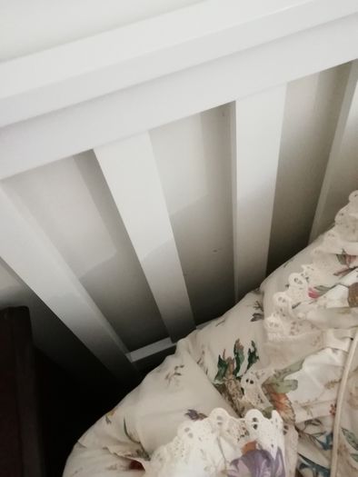 Double bed with mattress