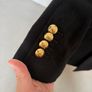 Celine classic jacket in diagonal wool Image 5